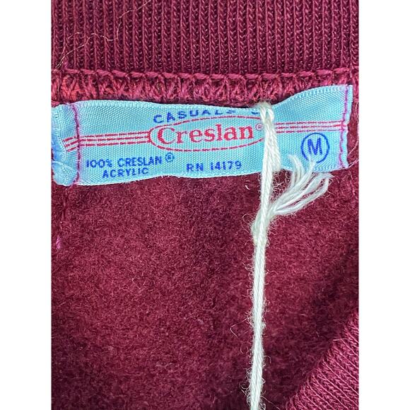 Deadstock Hannibal-LaGrange University Trojans V-Neck Short Sleeve Sweater 1970s - Picture 4 of 5